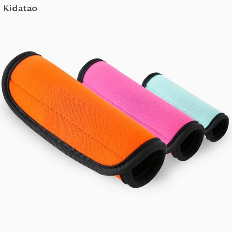 Kidatao สบายกระเป๋าเดินทาง Neoprene กระเป๋าเดินทาง Wrap Grip Soft Imdentifier รถเข็นเด็กที่เท้าแขนฝาครอบป้องกันจับป้องกันใหม่