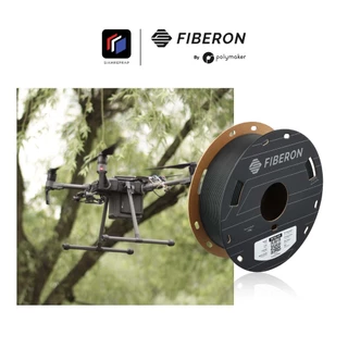 เส้น Fiberon™ PETG-rCF08 ผสมคาร์บอนไฟเบอร์ 8% เหมาะกับงานวิศวกรรมทั่วไป ขนาด 1.75 มิล หนัก 500 กรัม