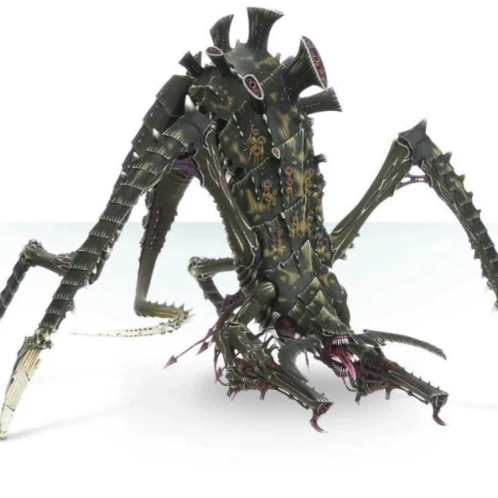 FW Zerg tyranid Hierophant Bio-Tita (รุ่นบรรพบุรุษ) ไม่ได้ประกอบสี