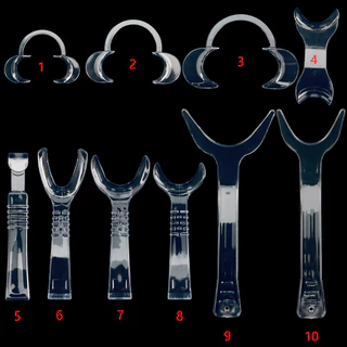 1 ชิ้น Autoclavable ทันตกรรมจัดฟัน Lip Cheek Retractor ปากเปิด