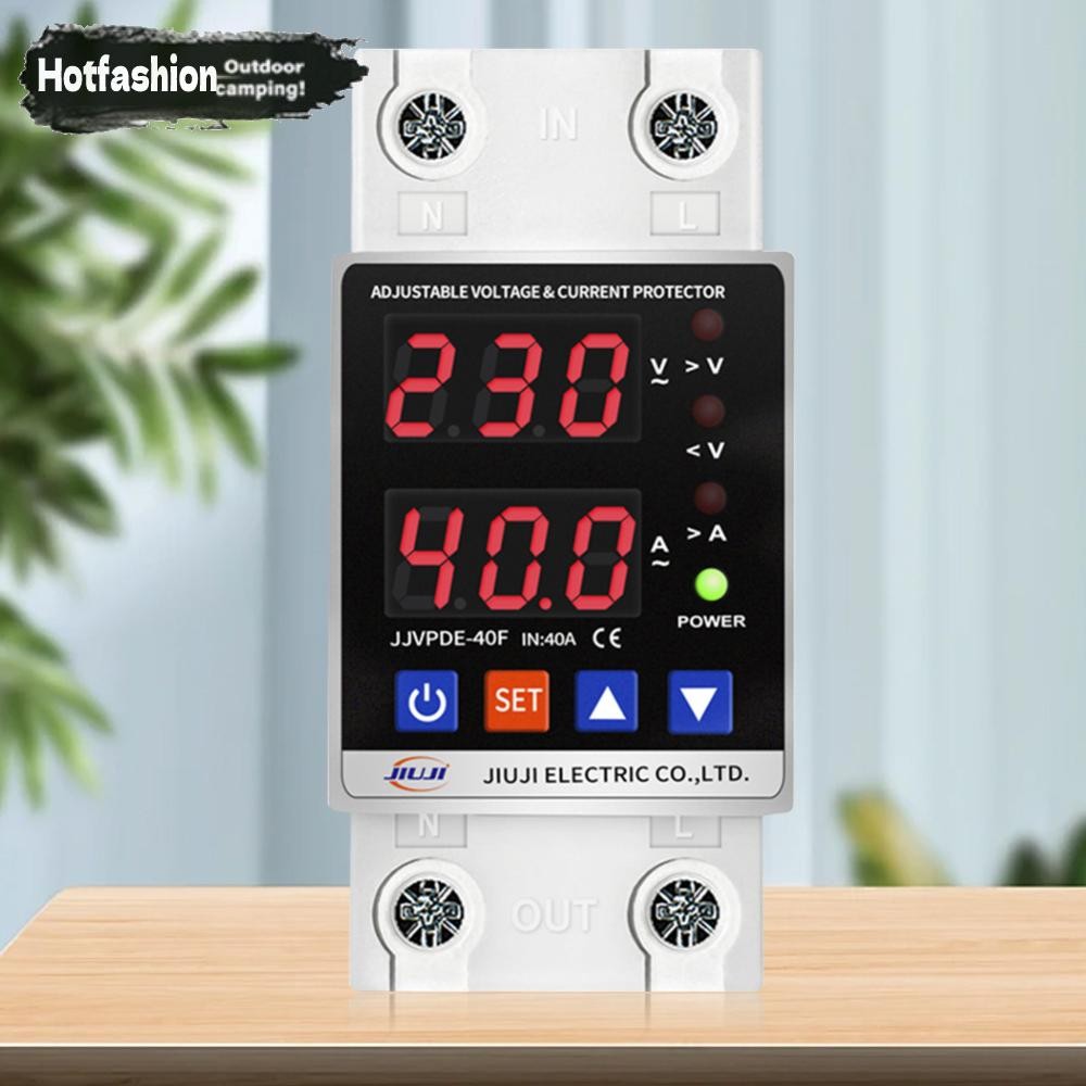 มากกว่าภายใต้ตัวป้องกันแรงดันไฟฟ้า40ก/63ก 220โวลต์จอแสดงผลคู่ปรับป้องกัน - รูปที่ 2