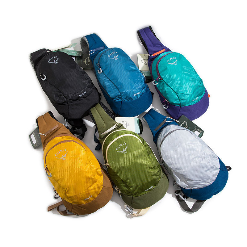 Osprey กระเป๋าคาดหน้าอกความจุขนาดใหญ่กันน้ําผู้ชายกระเป๋า Messenger