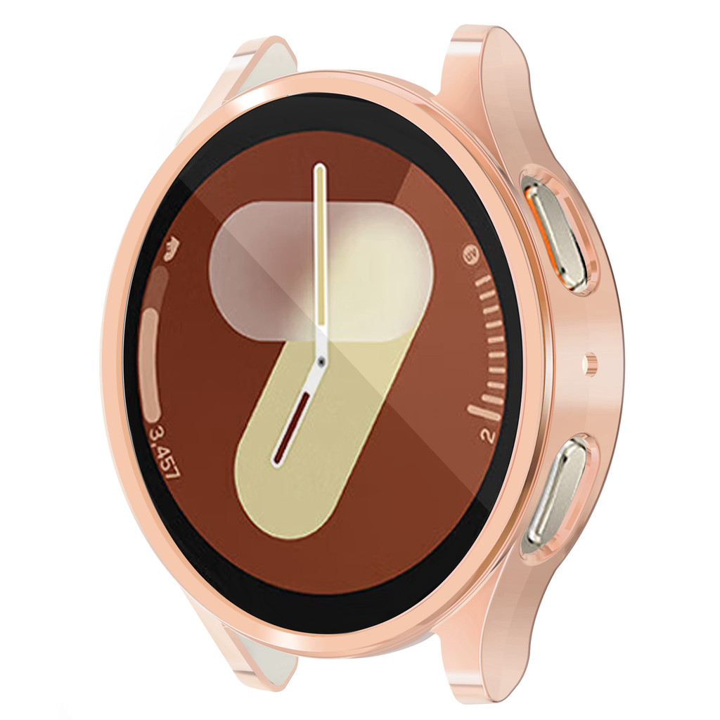 เคส TPU สําหรับ Samsung Galaxy Watch 7 40 มม.44 มม.Watch7 Soft Plated Shiny Slim Full Cover - รูปที่ 4