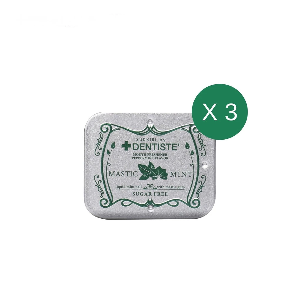 (แพ็ค 3 ชิ้น) Dentiste’ Sukkiri By Dentiste Love Mint 20s ซูกิริเดนทิสเต้เลิฟมิ้นท์ ลูกอมสูตรเย็น ลมหายใจหอมสดชื่น