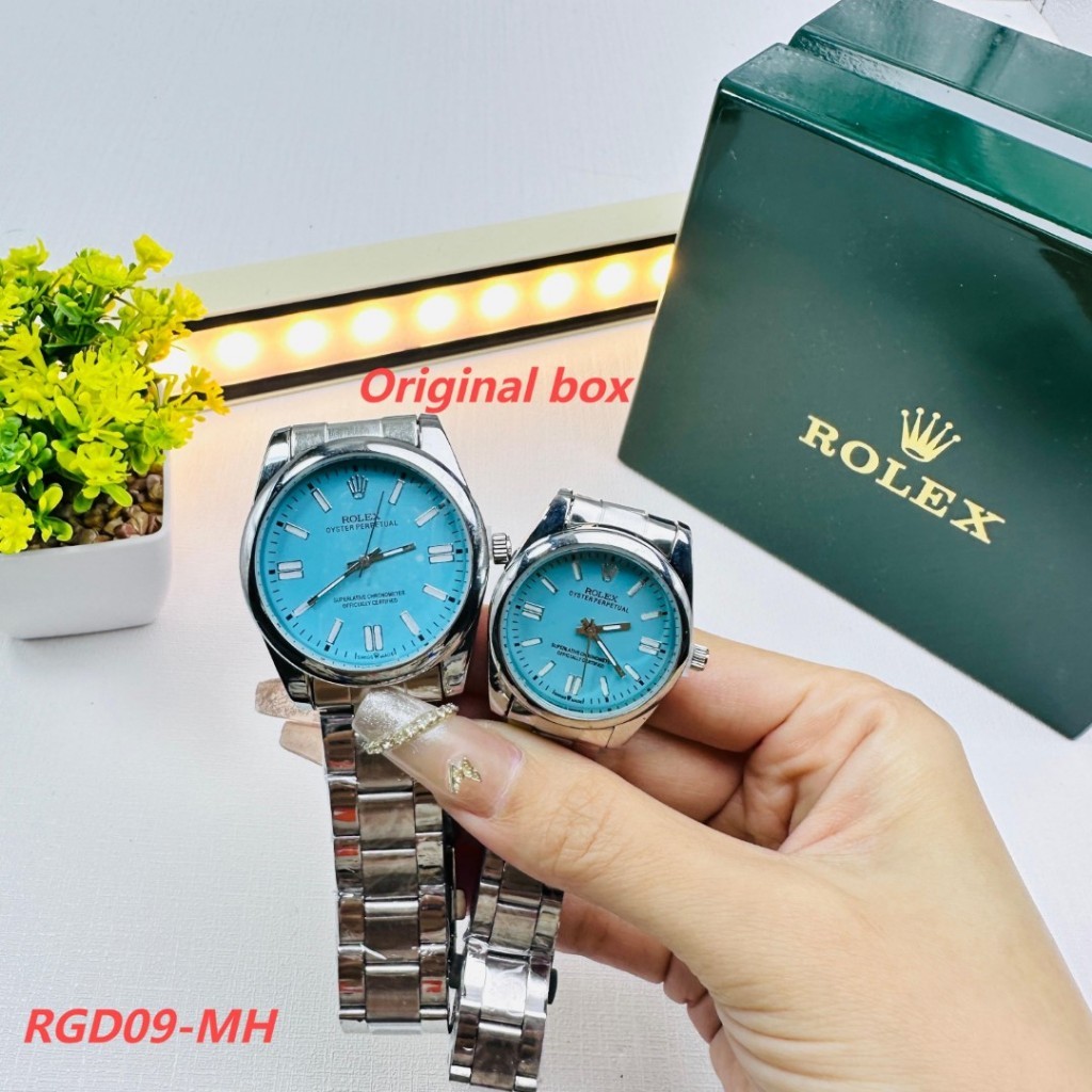 rolex ผลิตภัณฑ์ใหม่ ประเภททุกวันควอตซ์เคลื่อนไหววันที่แสดงสแตนเลสแฟชั่นนาฬิกาสวิต