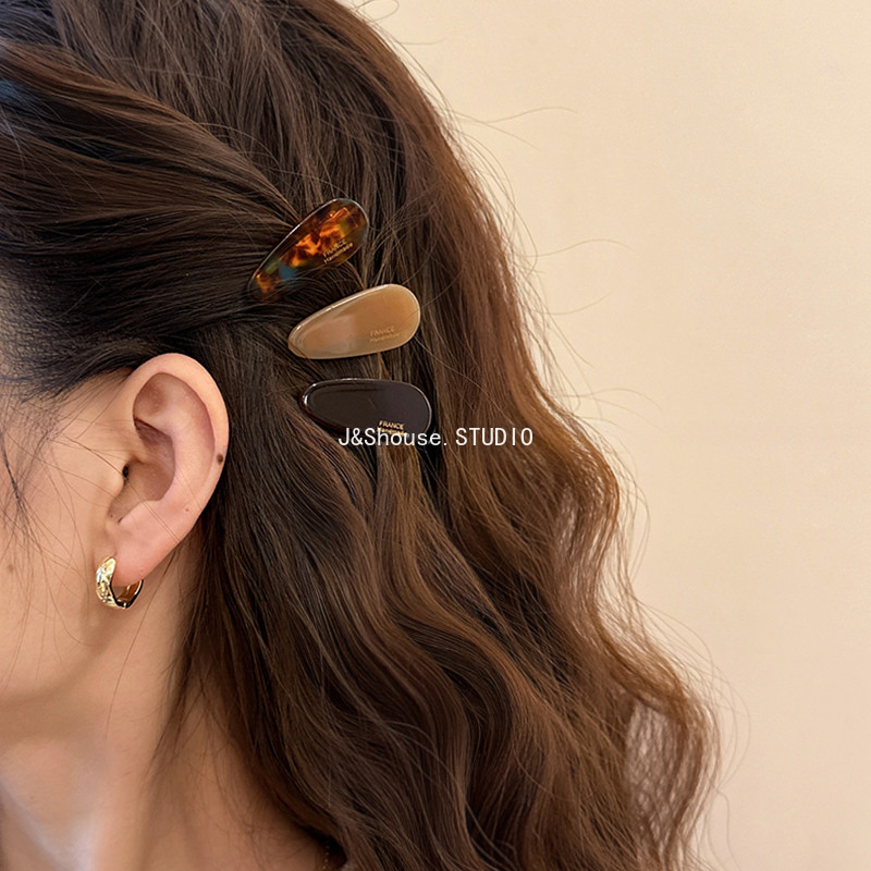 Kf978 มาใหม่ 3 ชิ้นชุดอะซิเตทมินิขนาดหยดน้ํารูปร่างแบนจระเข้คลิป hairppins ผู้หญิงอุปกรณ์เสริม ราคา ถูกที่สุด ดีลบีเคเค แกลเลอรีภาพที่ 5