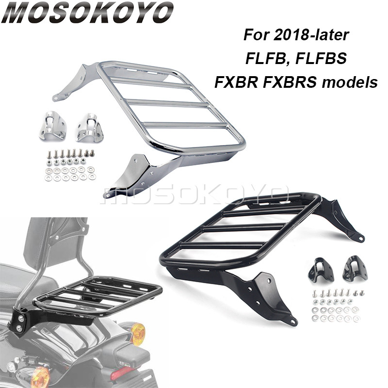 Gที่ยึดเบาะรองหลังรถจักรยานยนต์สำหรับ Harley Softail Fb Fb Flfbs Breakout Fxbr fxbrs