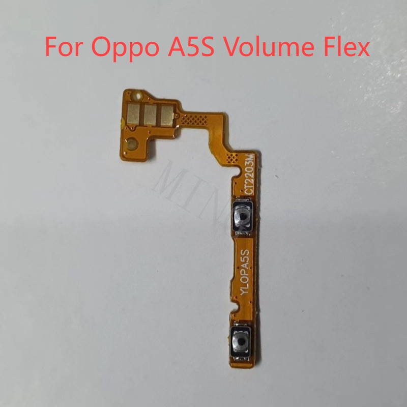 2I50 & สําหรับปุ่มปรับระดับเสียงไฟ Oppo A5S Flex Cable Replacement Part&