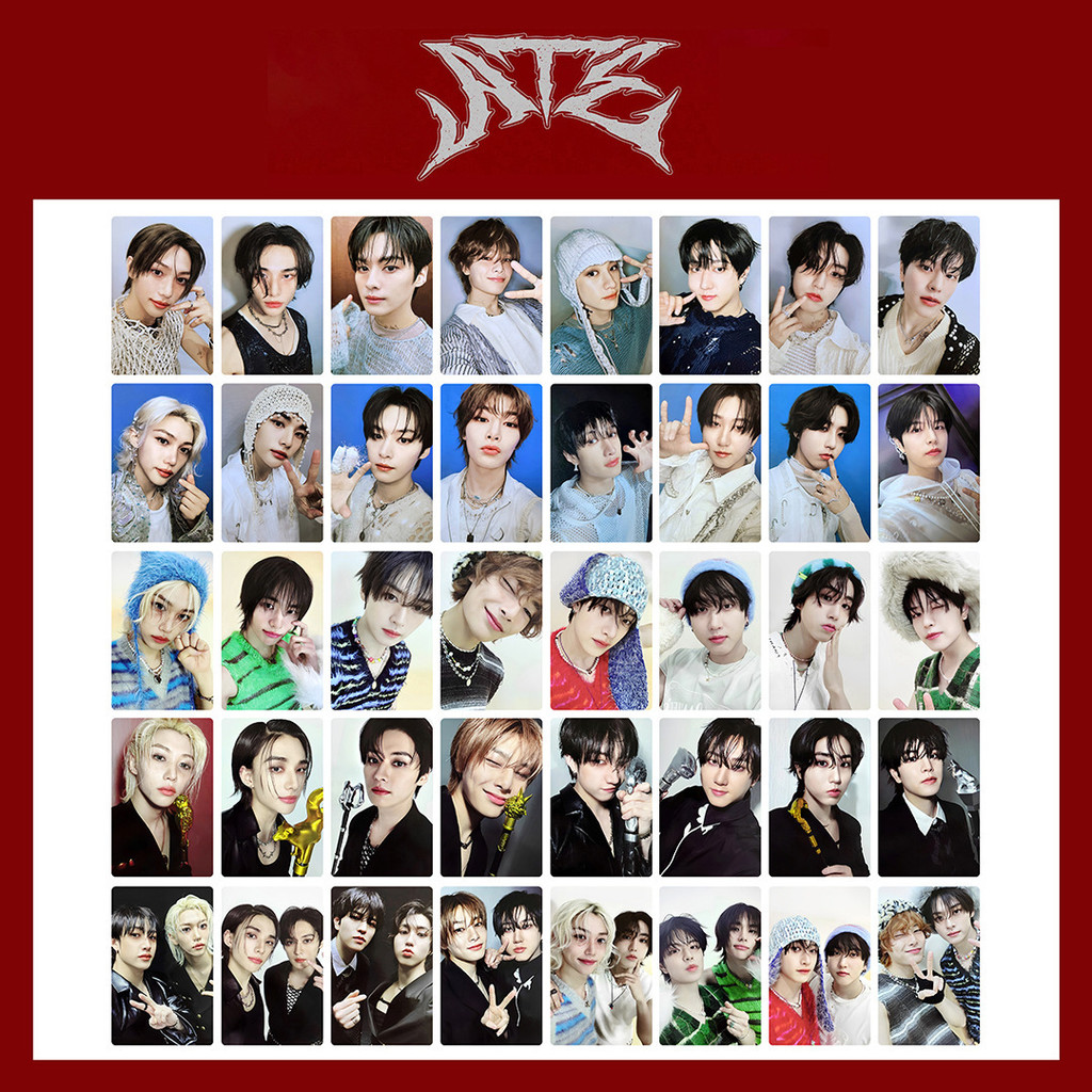 อัลบั้มจิ๋ว Straykids < ATE > การ์ดอัลบั้ม Huang Hyun Chen Lee Long Fu Fang Chan Lee Min Ho Photo Ca