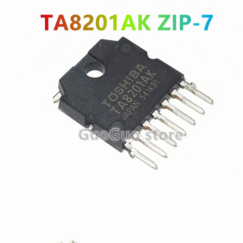 1 ชิ้น TA8201AK ZIP-7 TA8201 ZIP7 เพาเวอร์แอมป์ วงจรรวม รับประกันคุณภาพ