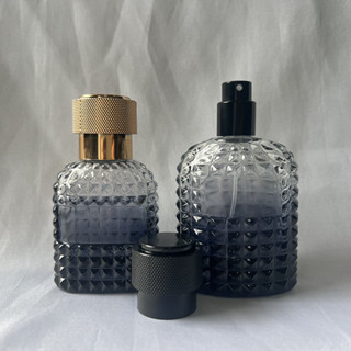 30มิลลิลิตร50มิลลิลิตรไล่โทนสีสีฟ้าสับปะรดแก้วน้ําหอมขวดสเปร…