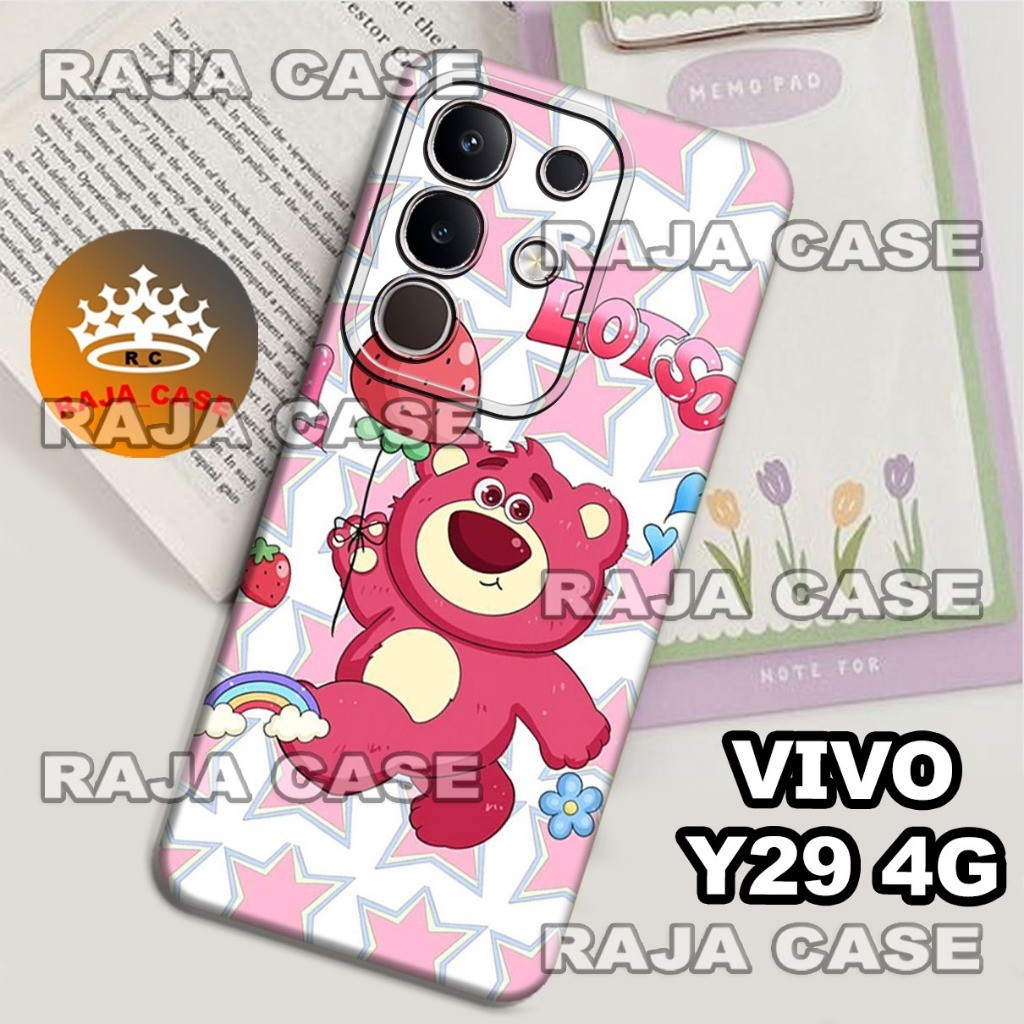 HP Rc13/ยาง Softase VIVO Y29 4G - Cute Girl Motif - เคสโทรศัพท์ VIVO Y29 4G - เคส VIVO Y29 4G - เคส 