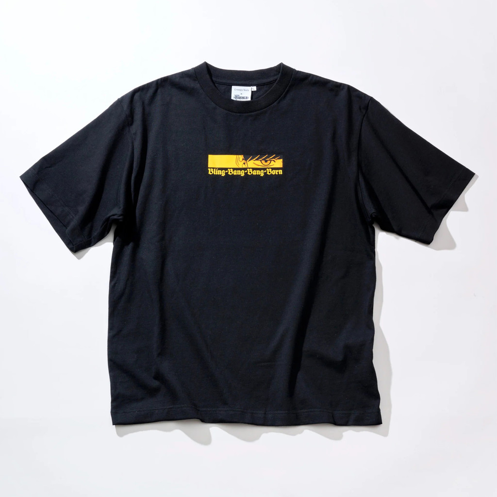 J-POP TSHIRT Hiphop Group Creepy Nuts TShirt เสื้อยืด Unisex สําหรับแฟนๆเสื้อยืดสีดํา S-5XL