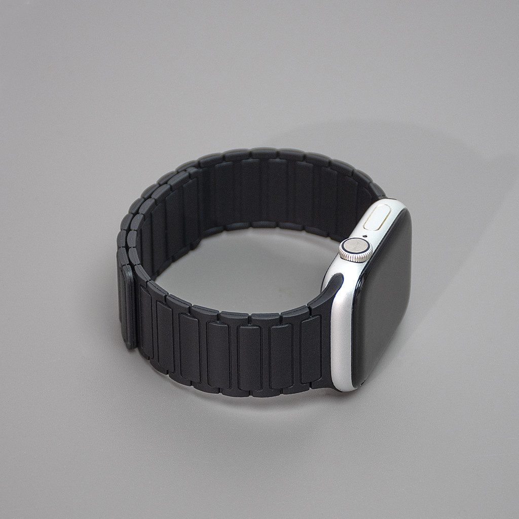 สายยางซิลิโคนแม่เหล็ก for Iwatch Apple Watch Ultra 3 2 Series 11 10 9 8 7 6 5 4 3 2 1 49 46 45 41 42 40 44 38 มม - ภาพย่อย 3