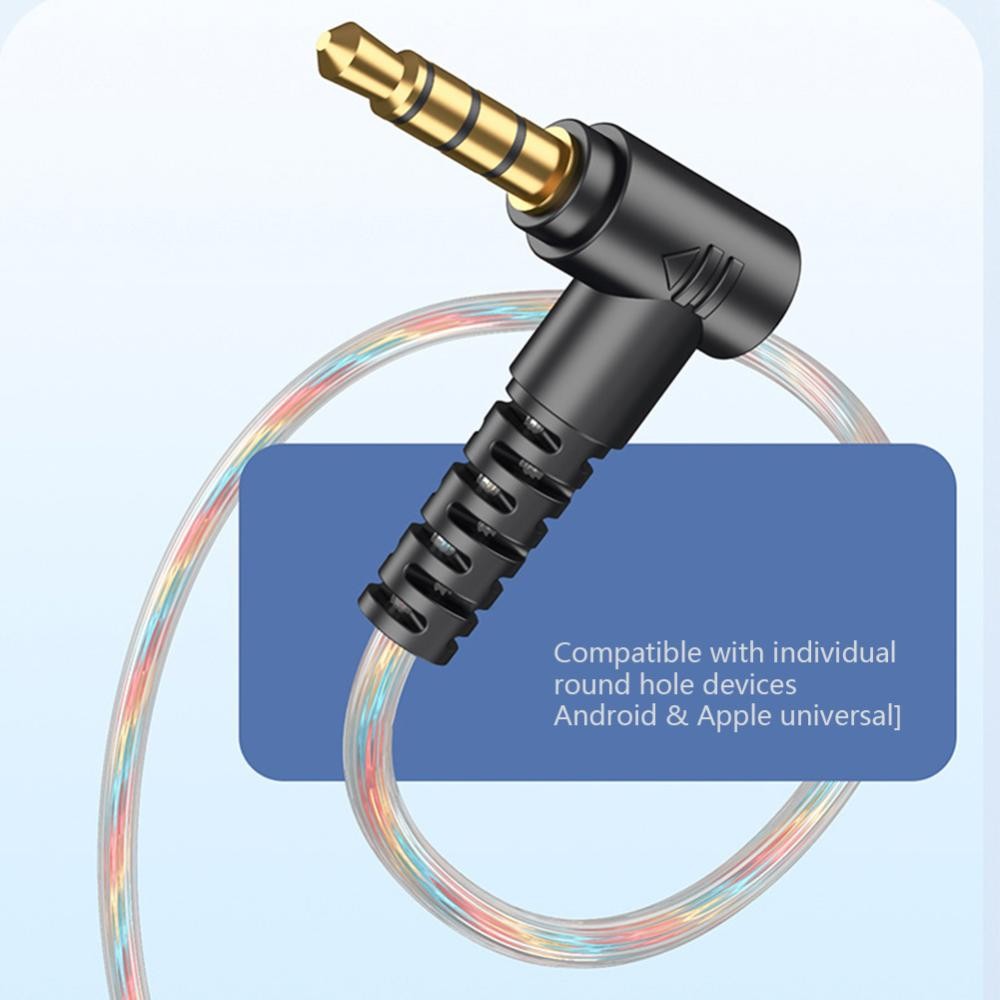 FFY หูฟังแบบมีสาย 3.5 มม.Type C ชิปดิจิตอลหูฟังชนิดใส่ในหูชุดหูฟังแบบมีสายพร้อมไมโครโฟน