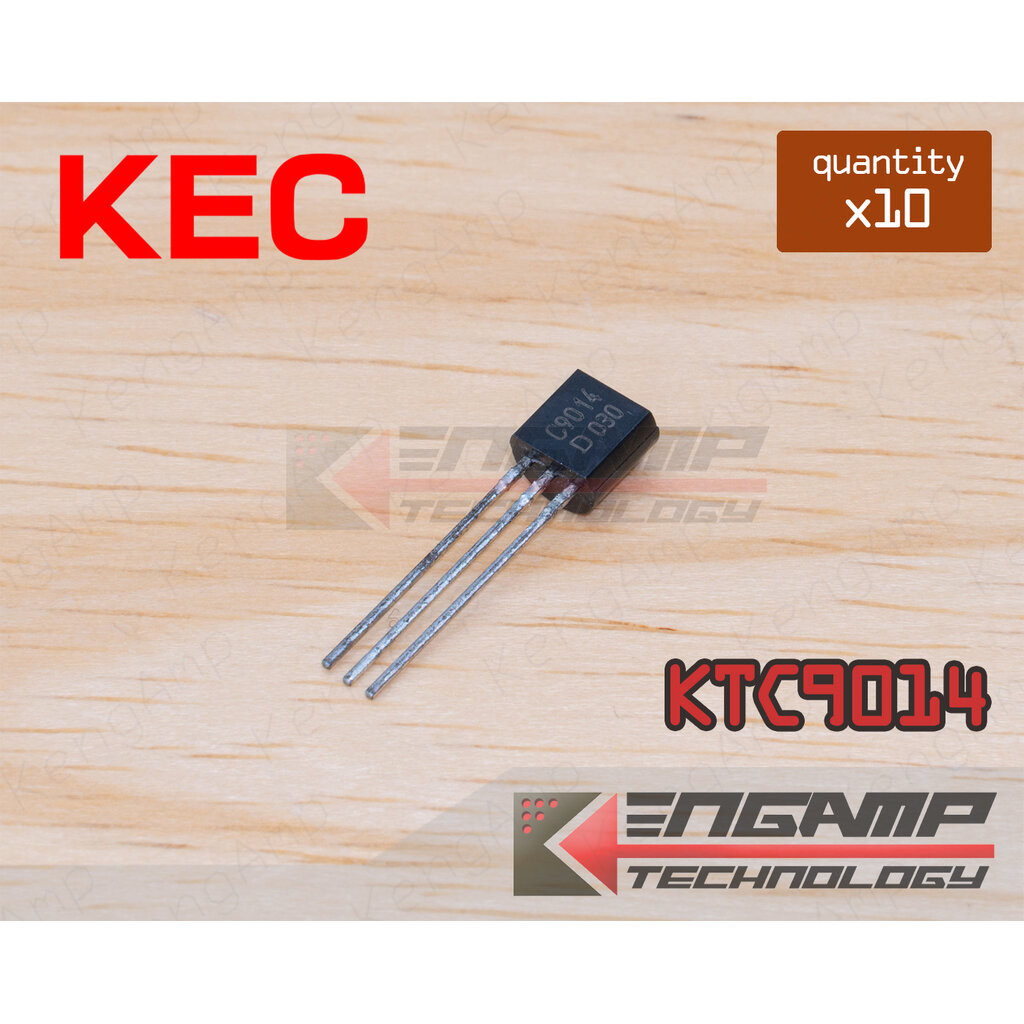 (10ตัว) [TR] KTC9014D C9014 KEC NPN 150mA 50V EBC
