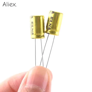 10 ชิ้น Non Polar Capacitor NP 1UF 1.5UF 2.2UF 3.3UF 4.7UF 5.6UF 6.8UF 10UF 12UF 22UF 100UF 100V