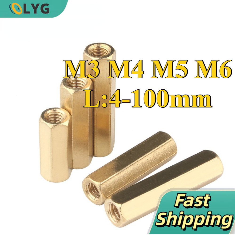 คอลัมน์ทองแดงสองทางหกเหลี่ยมเมนบอร์ดแยกคอลัมน์ M3/M4/M5/M6 (DM)