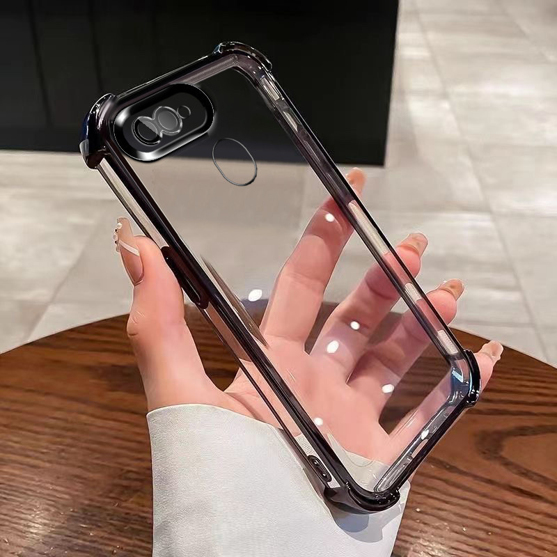 สําหรับOPPO A7 2018 A5S AX5S AX7 A7N AX5 A3S A12 A12S A12E F9 เคสโทรศัพท์ความงามซิลิโคนใสTPUประกายชุ