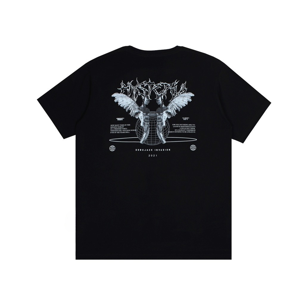 เสื้อยืด เสื้อยืด Hysteria Black