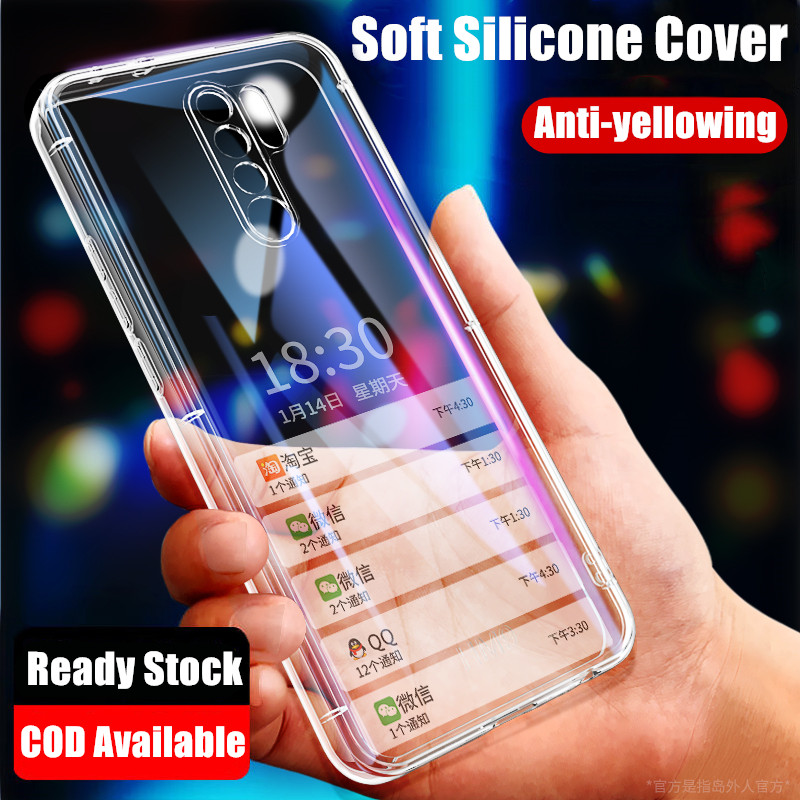 สําหรับ Xiaomi Redmi Note 8 Pro 2015105 M1906G7I M1906G7G Slim Soft Clear Silicon Fine Hole Scratch-