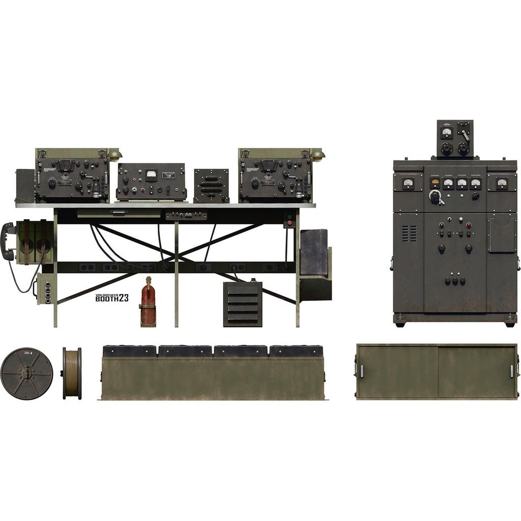 Miniart 1/35 American SCR-299 Radio Set Model MA35455
