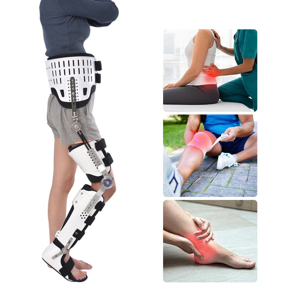 ปรับเท้า Achilles Tendon Support Training Walking Bracket Rehabilitation Apparatus