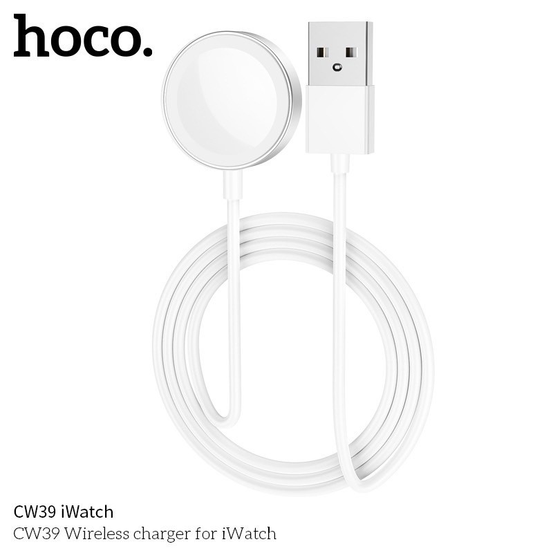 HOCO CW39 / CW59 สายชาร์จ iWatch รองรับการชาร์จ Series SE,1,2,3,4,5,6,7,8 และ 9