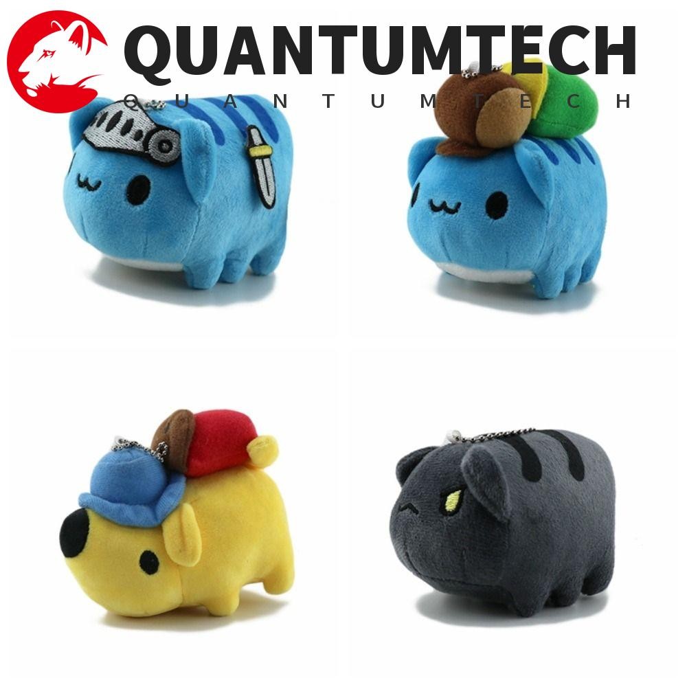 QUANTUMTECH Bugcat Capoo พวงกุญแจ,สีฟ้าแมวของเล่นหลายสไตล์ Bugcat จี้,น่ารักพวงกุญแจการ์ตูนกระเป๋า C