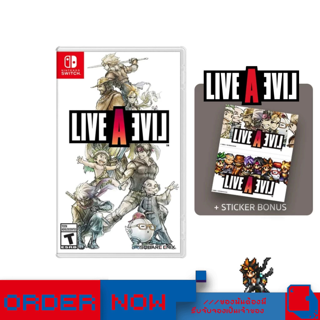 Nintendo Switch™ เกม NSW Live A Live  | bY ClaSsIC GaME |