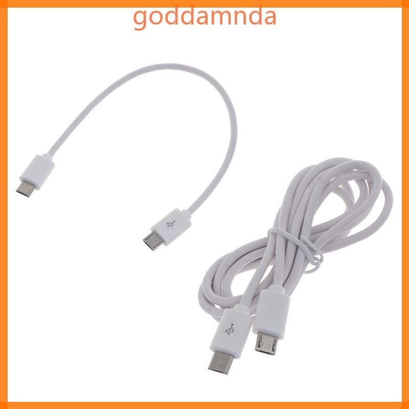GODD Micro USB OTG สาย Micro USB 2 0 B ชาย Micro USB B ชายเชื่อมต่อสายต่อ OTG-Enabled