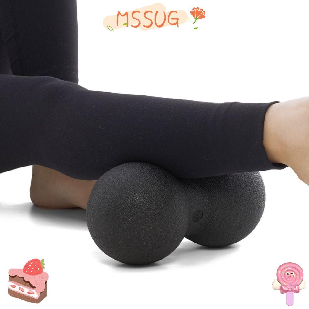 MSSUG Mobility Ball, Double Lacrosse Trigger Point Peanut Massage Ball, การออกกําลังกายบรรเทาอาการปว