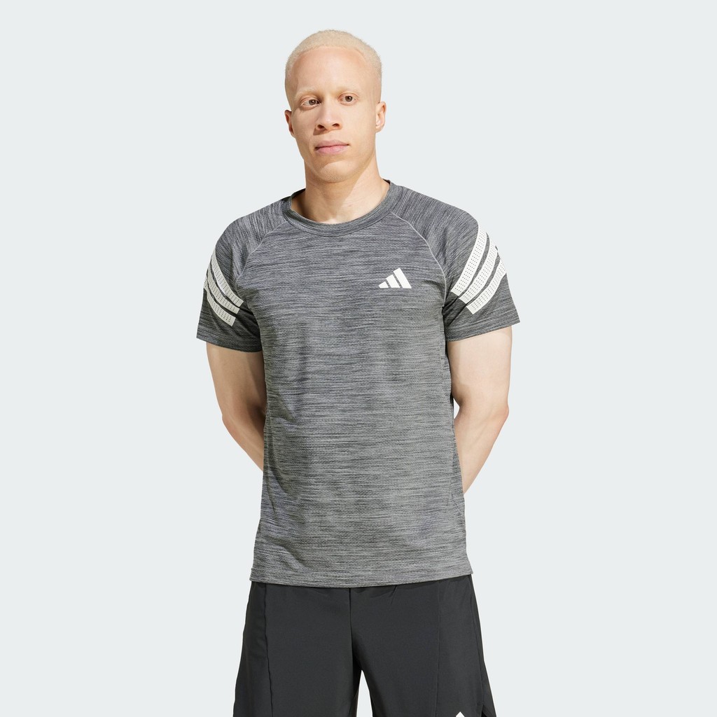 adidas Gym & Training Icon 3-Stripes Tee Men Black JE5669 – โปรปัง