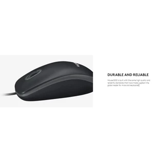 LOGITECH B100/B170 BUSINESS OPTICAL USB MOUSE เมาส์มีสาย