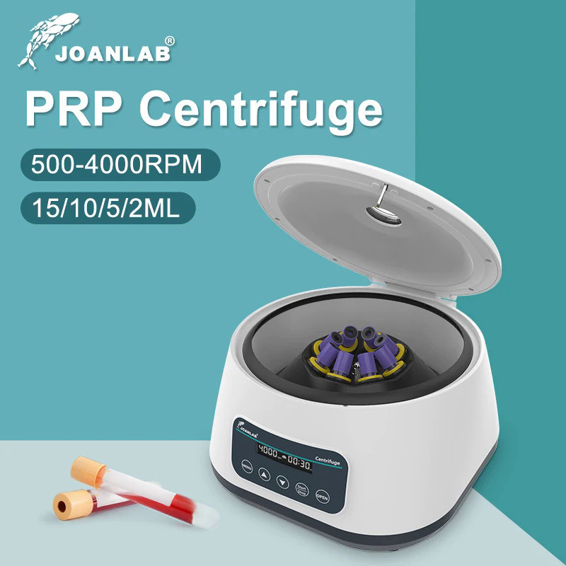 JOANLAB Plasma Centrifuge Laboratory Digital Prp Centrifuge Machine For 2/5/10ml Blood Tube And 15ml