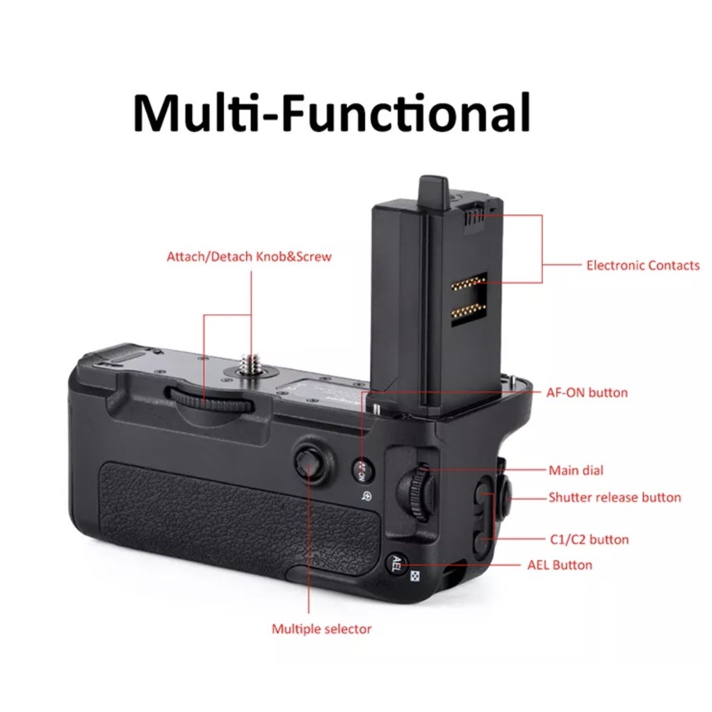 Kingma  Battery Grip for Sony A7IV A7RIV A9II (VG-C4EM) (ประกันศูนย์ 1 ปี)