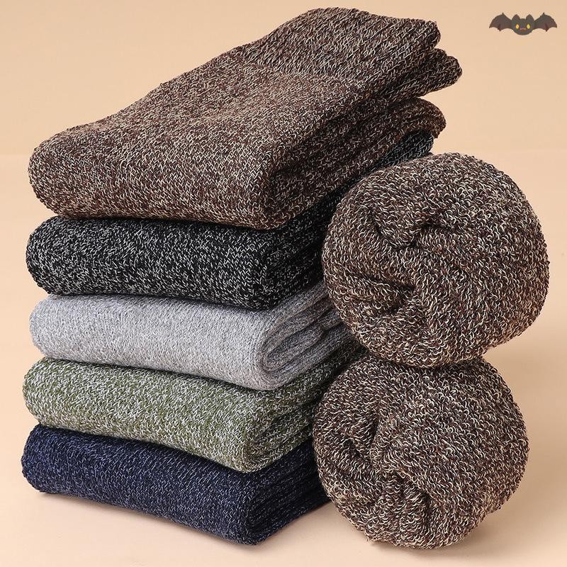 [PE] Winter Warm Mens Socks Thicken Breathable Casual Business Socks Cotton Male TH