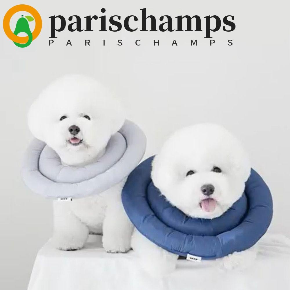 Parischamps ปลอกคอแมวสําหรับสุนัขแมวป ้ องกันสุนัขคอกรวยแผล Healing Anti-กัดสําหรับลูกแมวลูกสุนัข Recovery Circle