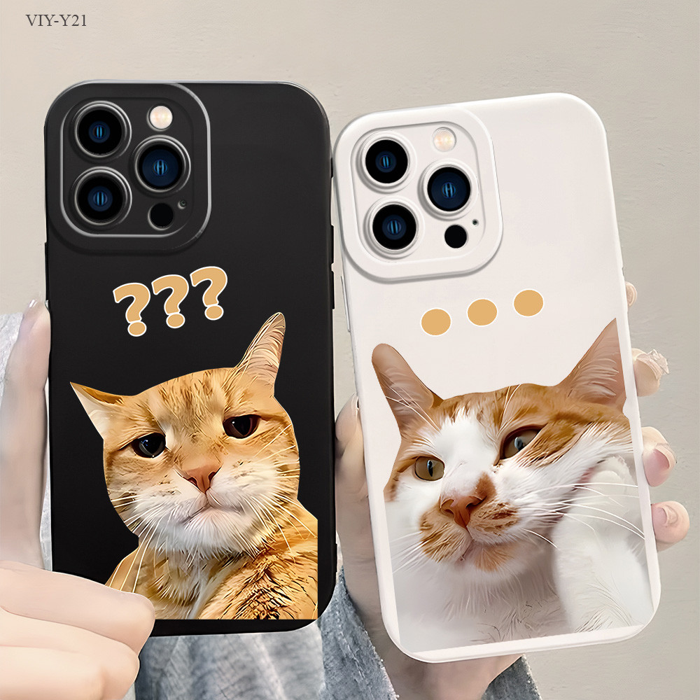 VIVO Y21 Y33S Y33T Y15S Y50 Y20 Y20S Y12S Y12A Y17 Y15 Y12 Y16 Y19 Y91C V25 V23 V23E V20 Pro 5G เคสวีโว่ ชมดวงจันทร์