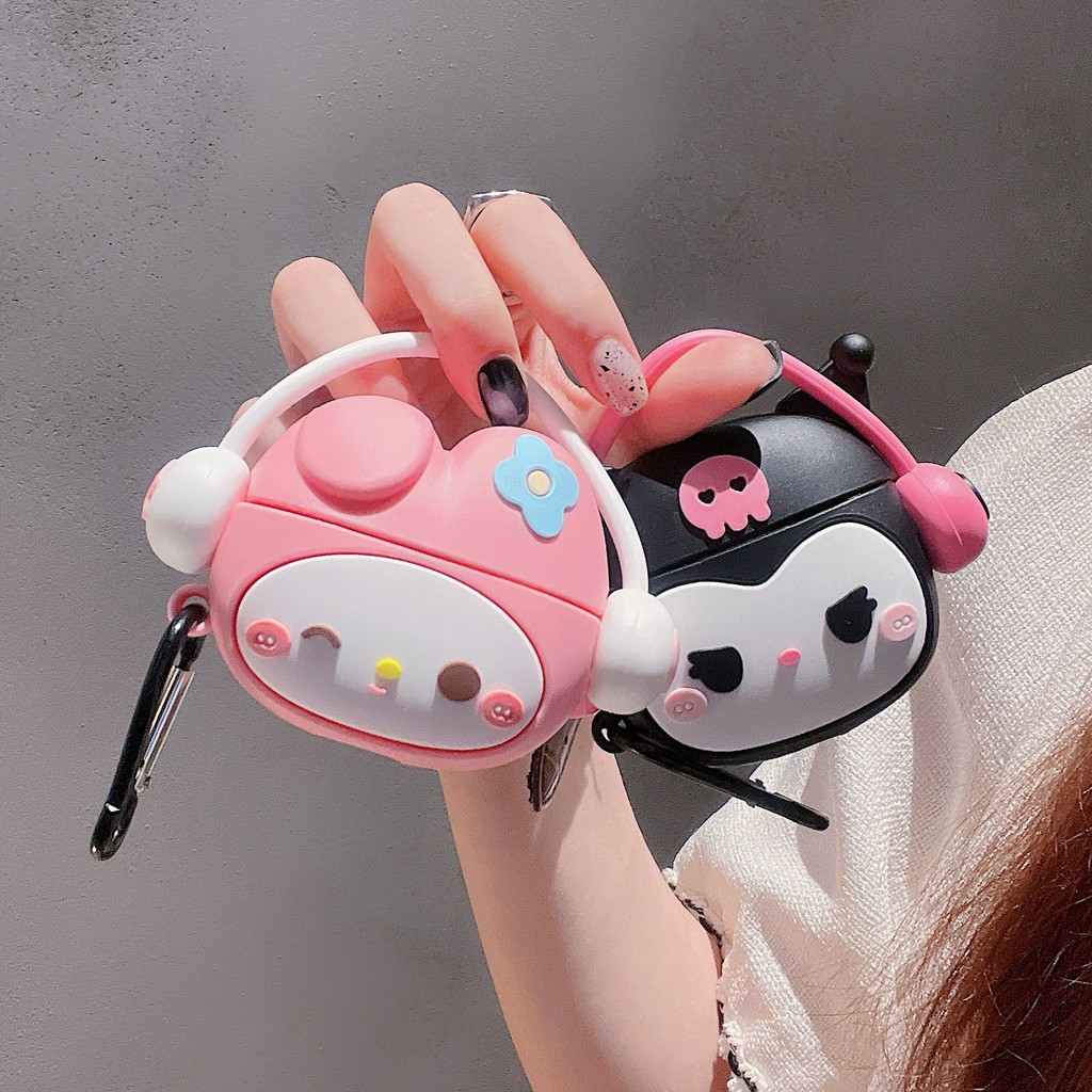 สําหรับ OPPO Enco Air 3 Pro เคส Case หูฟังบุคลิกภาพซิลิโคนการ์ตูนเพลง Kulomi