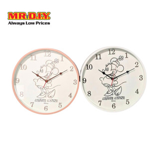 มิสเตอร์.ดี.ไอ.วาย นาฬิกาแขวนผนังทรงกลม ลายมินนี่เม้าส์เต็มต…