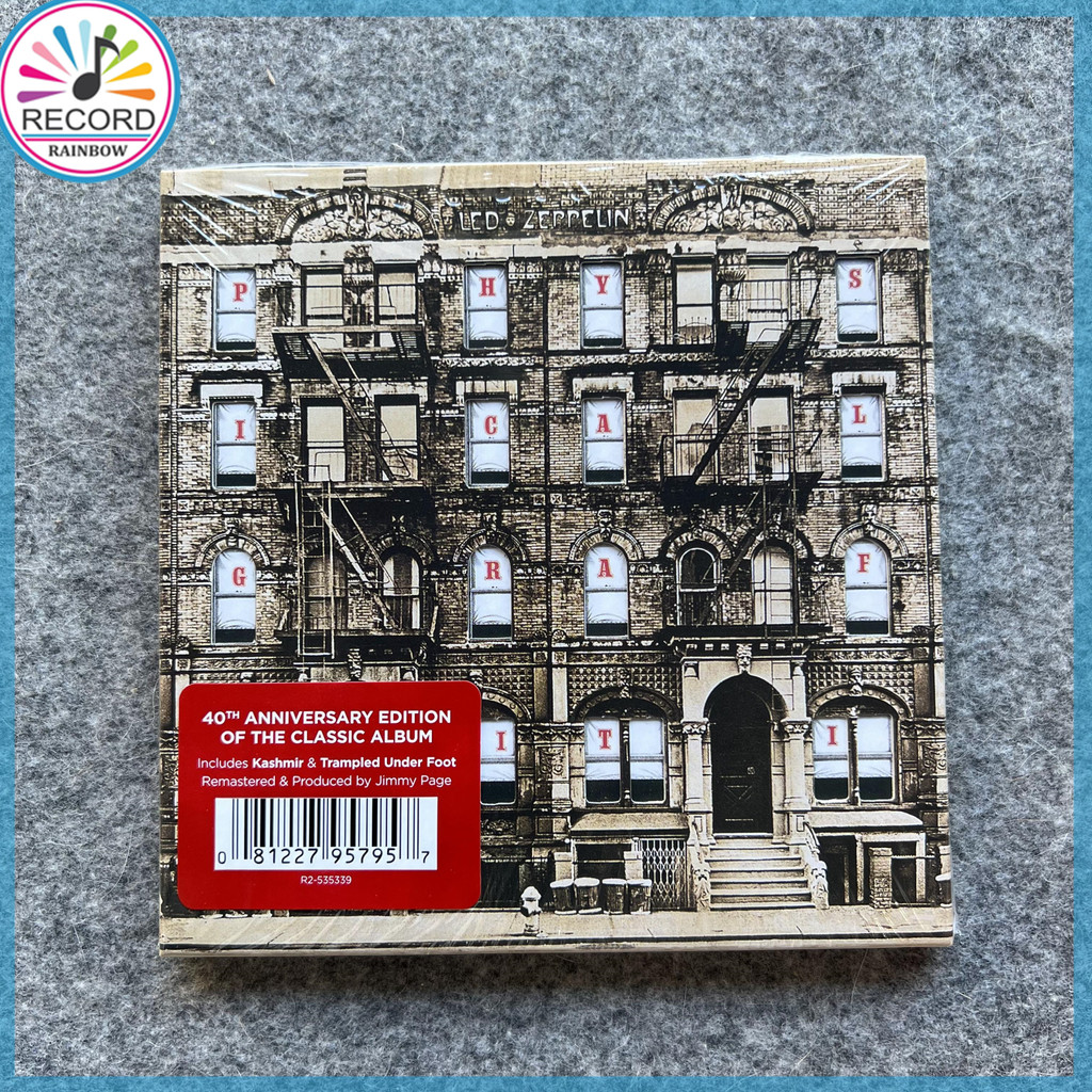 Led Zeppelin Physical Graffiti Original 2CD Album Brand New