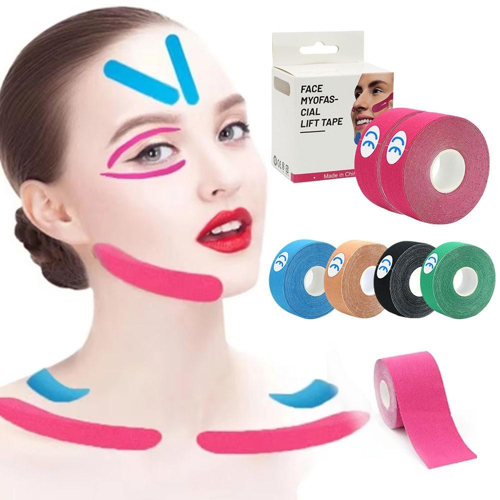 Firming Lift Face Sticker Breathable Face Lift Muscle Bandage Double Improvement Sticker Facial I5r4