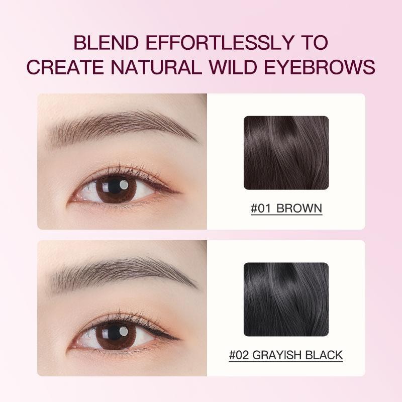 ZEESEA قلم حواجب سائل مقاوم للماء برأسين — صورة 5