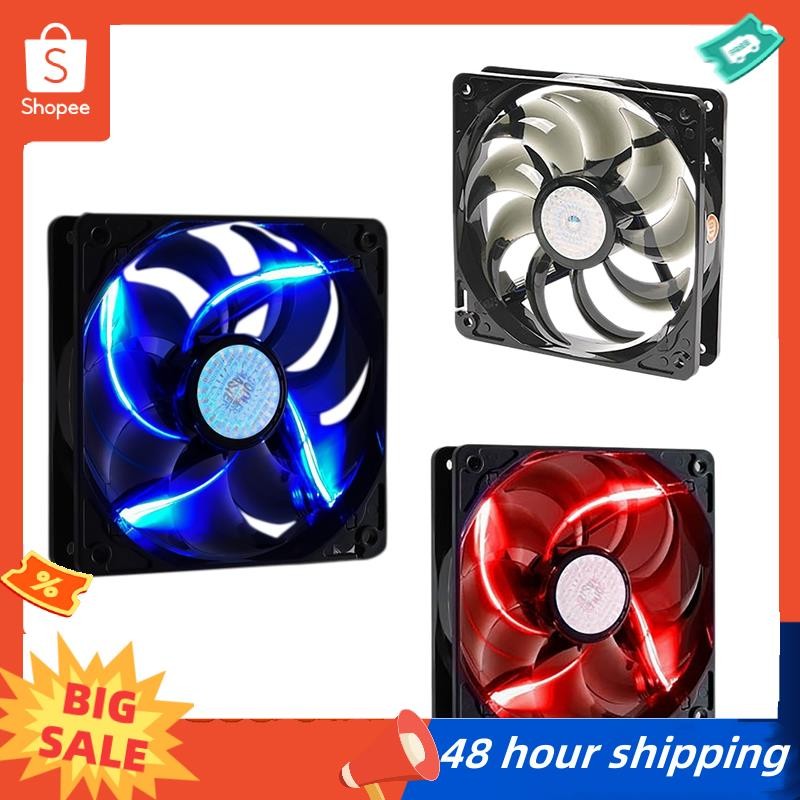 พร้อมสต็อก COOLER MASTER 120 120 มม. พัดลมแชสซี PWM Gale Volume พัดลมเงียบ 12025 พัดลมแชสซี