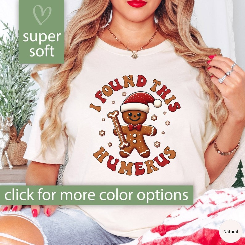 Christmas Nurse Shirt, I Found This Humerus Shirt Nurse Gift for Nurse Tshirt, Funny Xmas Nurse Tee,