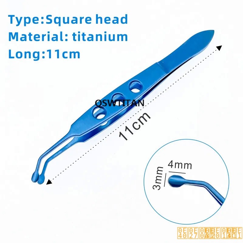 !! # @ Ophthalmic Massage Forcep Eye แหนบศัลยกรรมพลาสติก Ophthalmic Surgical Forceps Eyelid Tools
