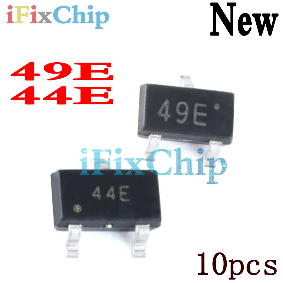 10pcs ยี่ห้อใหม่ 49E 44E SS44E AH44E SOT-23 Hall Effect Sensor สวิทช์ Hall องค์ประกอบ SOT23 SS49E SOT AH49E ความไวสูง