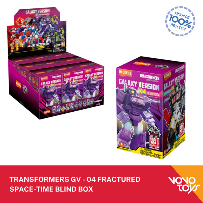 Blokees Transformers GV - 04 Brokend Space-Time Blind Box