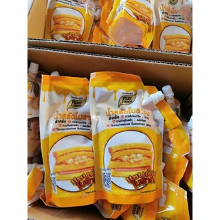 ส่งด่วน (มีฮาลาล)น้ำสลัดโบราณ แซนวิชโบราณ สลัด 450g เพียวฟู้ดส์ แซนวิชไก่ยองโบราณ หมูหยอง ไก่หยอง
